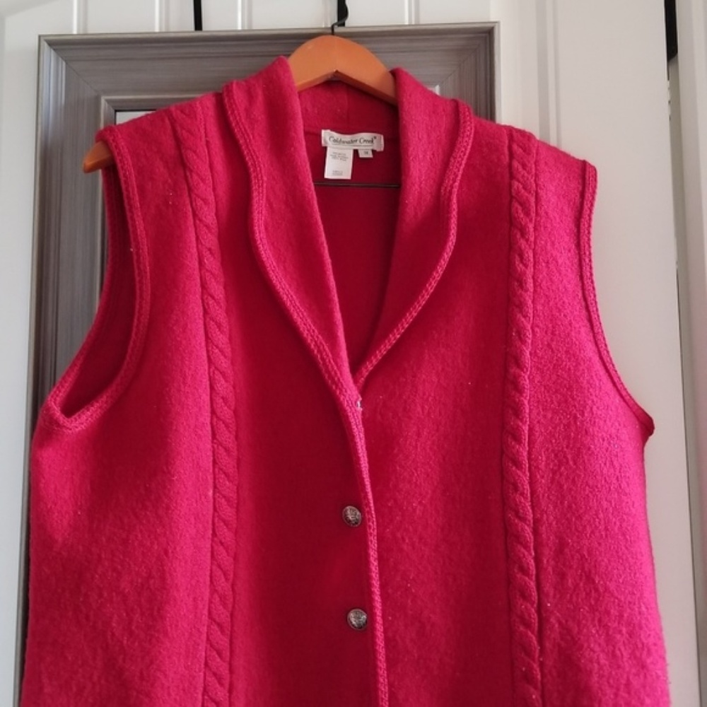 Beautiful Worsted Wool Vest